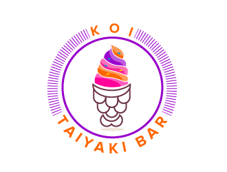 KOI TAIYAKI BAR logo design by czars