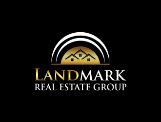 Landmark Real Estate Group logo design by luckyprasetyo