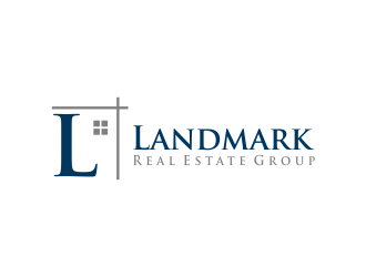 Landmark Real Estate Group logo design by kopipanas