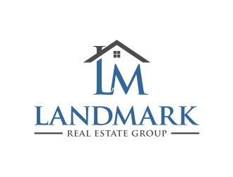 Landmark Real Estate Group logo design by Gravity