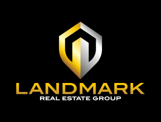 Landmark Real Estate Group logo design by ekitessar