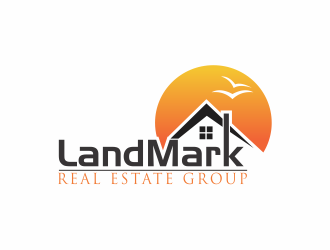 Landmark Real Estate Group logo design by up2date