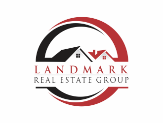 Landmark Real Estate Group logo design by up2date