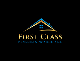 First Class Properties & Investments LLC logo design by luckyprasetyo