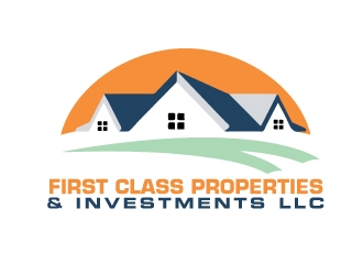 First Class Properties & Investments LLC logo design by AamirKhan