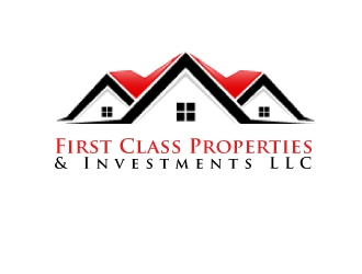 First Class Properties & Investments LLC logo design by AamirKhan