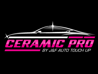 Ceramic pro by J&F Auto Touch Up logo design by THOR_