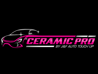 Ceramic pro by J&F Auto Touch Up logo design by THOR_
