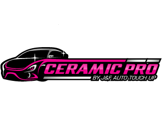 Ceramic pro by J&F Auto Touch Up logo design by THOR_