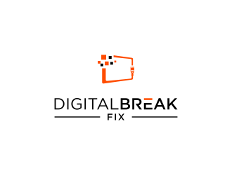 Digital Break Fix logo design by Kanya