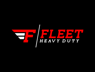 Fleet Heavy Duty      logo design by ubai popi