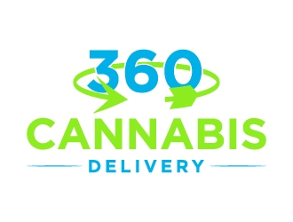 360 Cannabis Delivery logo design by twomindz
