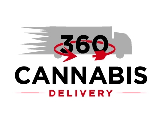 360 Cannabis Delivery logo design by twomindz