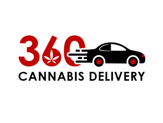 360 Cannabis Delivery logo design by BeDesign