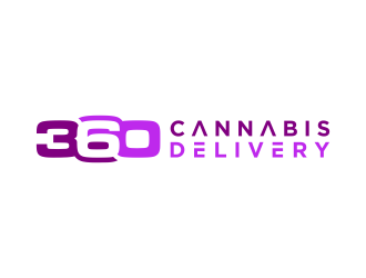 360 Cannabis Delivery logo design by BlessedArt