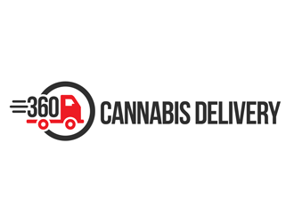 360 Cannabis Delivery logo design by kunejo