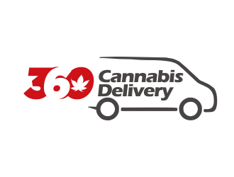 360 Cannabis Delivery logo design by YONK