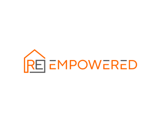 Real Estate Empowered logo design by ubai popi