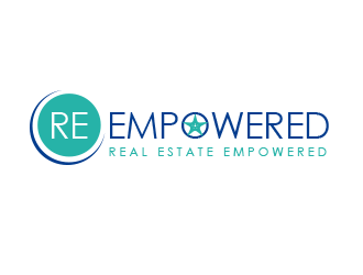 Real Estate Empowered logo design by BeDesign