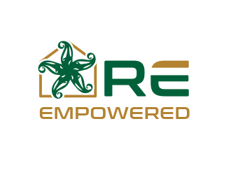 Real Estate Empowered logo design by BeDesign