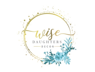 Wise Daughters Decor logo design by Rachel