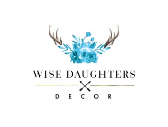 Wise Daughters Decor logo design by Rachel