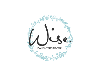 Wise Daughters Decor logo design by kopipanas