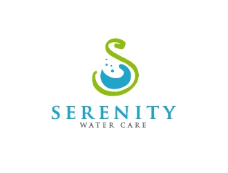 Serenity Water Care logo design by Lovoos