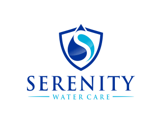 Serenity Water Care logo design by creator_studios