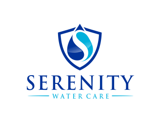Serenity Water Care logo design by creator_studios