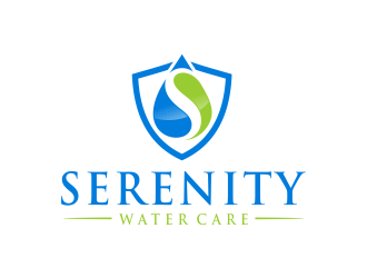 Serenity Water Care logo design by creator_studios
