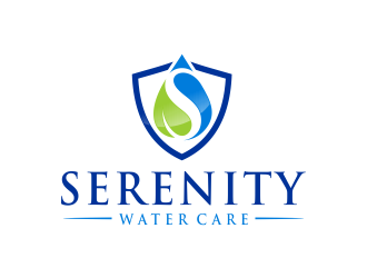 Serenity Water Care logo design by creator_studios