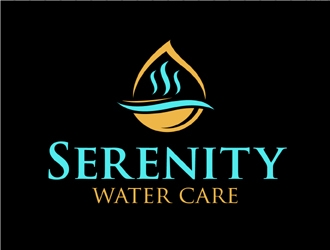 Serenity Water Care logo design by MAXR