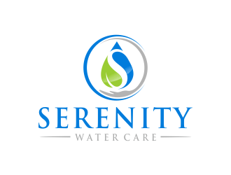 Serenity Water Care logo design by creator_studios