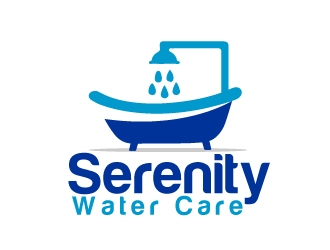 Serenity Water Care logo design by AamirKhan