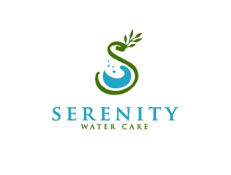 Serenity Water Care logo design by Lovoos