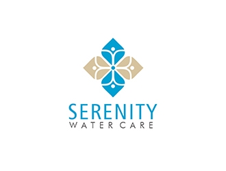 Serenity Water Care logo design by Aqif