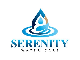 Serenity Water Care logo design by KreativeLogos