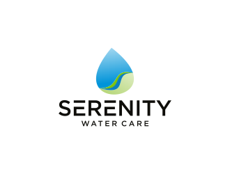 Serenity Water Care logo design by KaySa