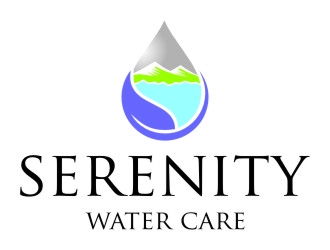 Serenity Water Care logo design by jetzu