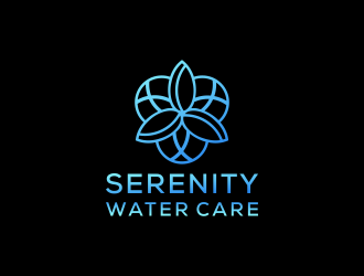 Serenity Water Care logo design by N3V4
