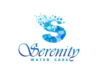 Serenity Water Care logo design by AYATA