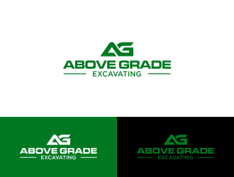 Above Grade Excavating  logo design by grafisart2