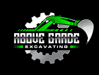 Above Grade Excavating  logo design by PRN123