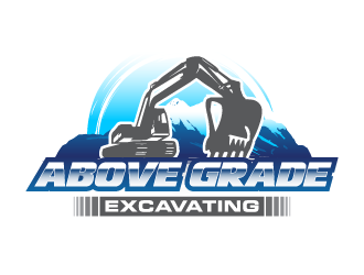 Above Grade Excavating  logo design by PRN123