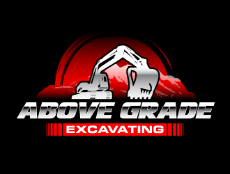 Above Grade Excavating  logo design by PRN123