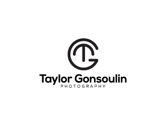 Taylor Gonsoulin Photography logo design by wongndeso