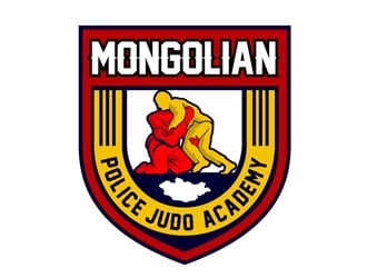 Mongolian Police-Judo Academy logo design by DreamLogoDesign
