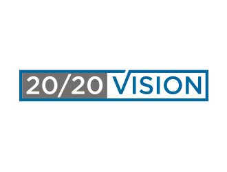 20/20 VISION logo design by rief
