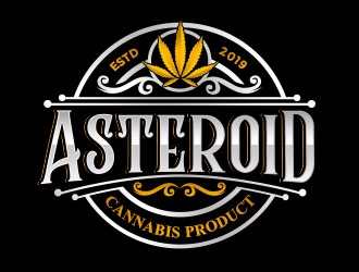 Asteroid logo design by Benok